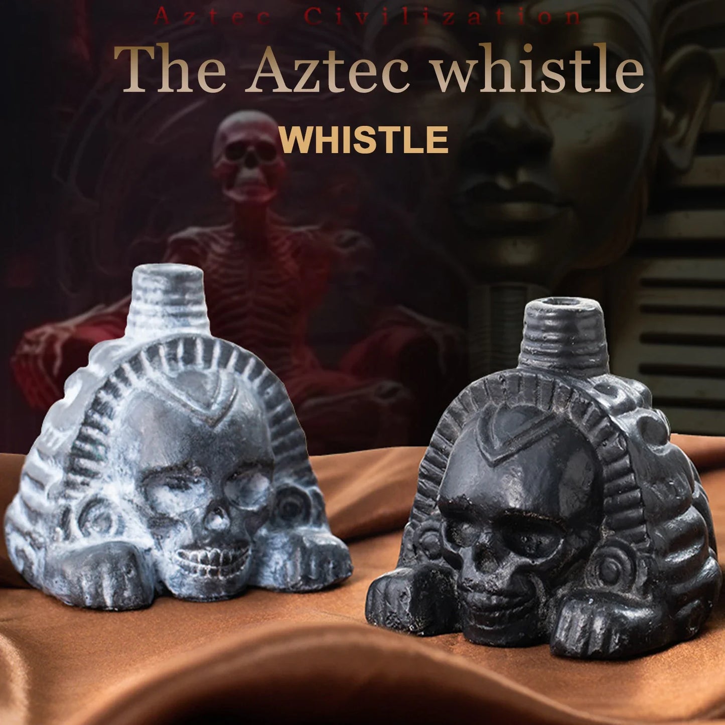 Spooky Aztec Death Whistle